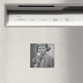 Mädchen, das Eis isst Magnet (In Situ (Geschirrspüler))