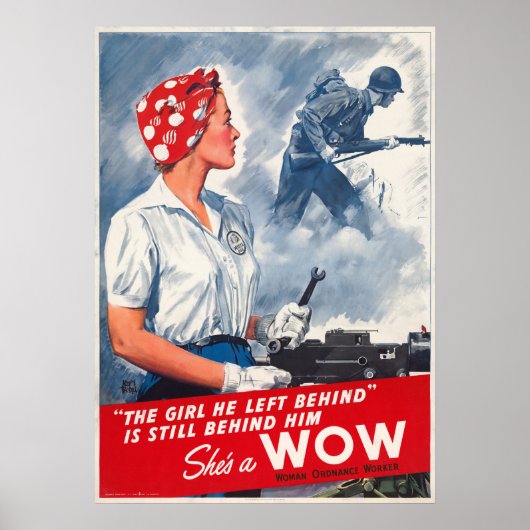 Mädchen, das er hinter einem Plakat verließ (Vorne)