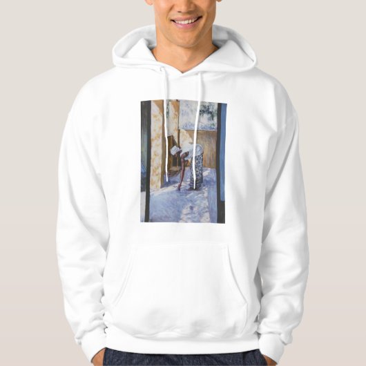 Mädchen, das II 2002 fegt Hoodie (Vorderseite)