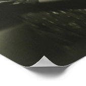 Mädchen, das Klavier spielt Poster (Ecke)