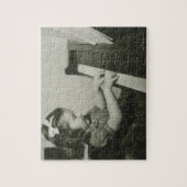 Mädchen, das Klavier spielt Puzzle (Vertikal)