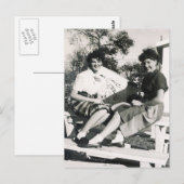 MÄDCHEN DER 1950er Jahre #14 Postkarte (Vorne/Hinten)