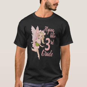 Mädchen der dritten Klasse 1 Schultag T-Shirt