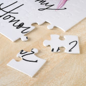 Mädchen der Ehre? Puzzlespiel DkBl kräuselt Braut Puzzle (Seite)