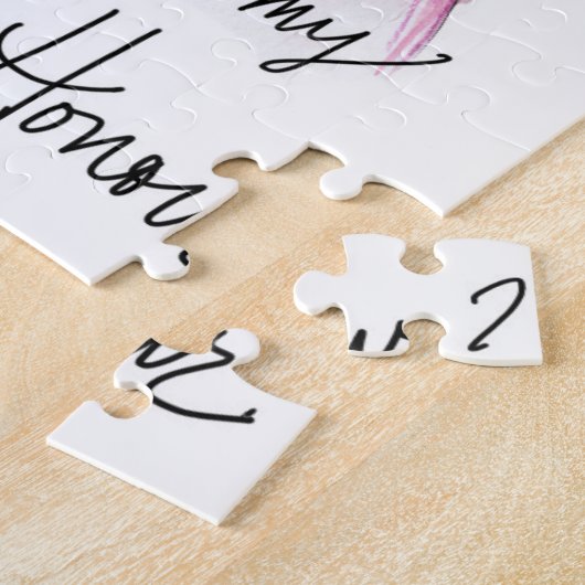 Mädchen der Ehre? Puzzlespiel DkBl kräuselt Braut Puzzle (Seite)