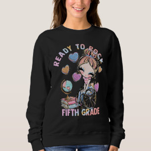 Mädchen der fünften Klasse 5 Sweatshirt