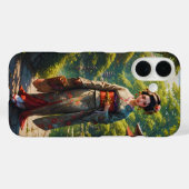 Mädchen des grünen Gartens Case-Mate iPhone Hülle (Rückseite (Horizontal))