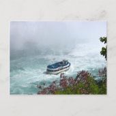 Mädchen des Nebel-Bootes bei Niagara Falls, Postkarte (Vorderseite)