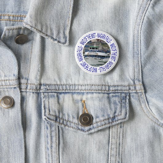 Mädchen des Nebels - Niagara Falls Button (Beispiel)