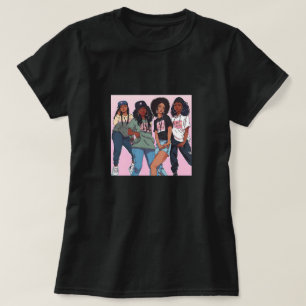 Mädchen des Skaters Core T-Shirt