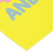 Mädchen, die Anime Liebe Tischdecke (Schrägansicht)