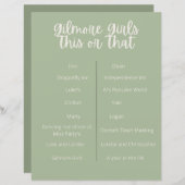 Mädchen, die dieses oder jenes Party haben (Vorne/Hinten)