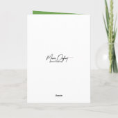 Mädchen, die ein Buch mit Kaninchen lesen Karte (Rückseite)