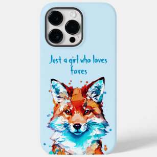 Mädchen, die Füchse Lieben Case-Mate iPhone 14 Pro Max Hülle