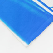 Mädchen, die Geboren als Skater in der Abbildung d Fleecedecke (Ecke)