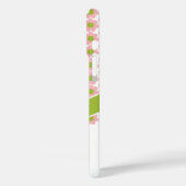 Mädchen, die Jesus Pink Daisy Liebe Case-Mate iPhone Hülle (Rückseite / Links)