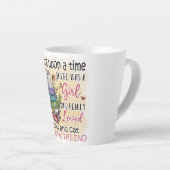 Mädchen, die Lieben Bücher und Katzen Milchtasse (Rechte Ecke)