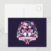 Mädchen, die Mädchen unterstützen Postkarte (Vorne/Hinten)