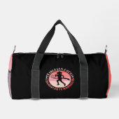 Mädchen, die Mindset laufen - Focus Fearless Runne Duffle Bag (Rückseite)