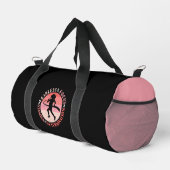 Mädchen, die Mindset laufen - Focus Fearless Runne Duffle Bag (Rechte Ecke)