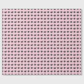 Mädchen Doodle: Augen hören Nahtlos. Geschenkpapier (Flach)