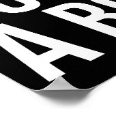 Mädchen, du bist Chef Poster (Ecke)