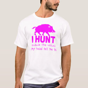 MÄDCHEN-EBER-JAGD T-Shirt