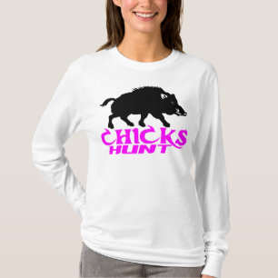 MÄDCHEN-EBER-JAGD T-Shirt