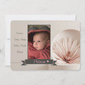 Mädchen Einladung (Vorderseite)