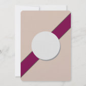 Mädchen Einladung (Rückseite)