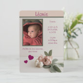 Mädchen Einladung (Stehend Vorderseite)