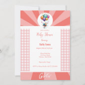 Mädchen Einladung (Vorderseite)