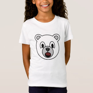 Mädchen-Eisbär T-Shirt