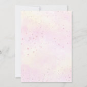 Mädchen Elephant Covid Babydusche per Mail Einladung (Rückseite)