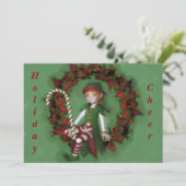 Mädchen-Elf auf Einladung (Stehend Vorderseite)