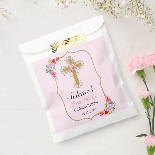 Mädchen Erste heilige Kommune Hübsche Bläserin Geschenktütchen (Versiegelt)
