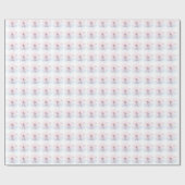 Mädchen, Erster Kommunion Angel Geschenkpapier (Flach)