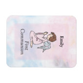 Mädchen, Erster Kommunion Angel Magnet (Horizontal)