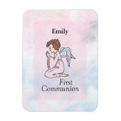 Mädchen, Erster Kommunion Angel Magnet (Vertikal)