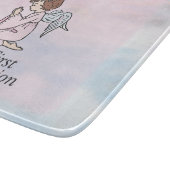 Mädchen, Erster Kommunion Angel Schneidebrett (Ecke)