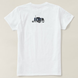 Mädchen fahren große Lastwagen T-Shirt