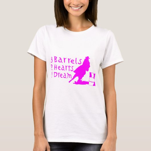 MÄDCHEN-FASS-LAUFEN T-Shirt (Vorderseite)