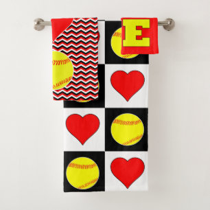 Mädchen Fastpitch Badhandtuch Set