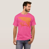 Mädchen Felsenklettern Kletterin Klettern T-Shirt (Vorne ganz)