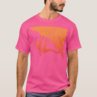 Mädchen Felsenklettern Kletterin Klettern T-Shirt