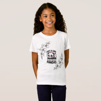 Mädchen Fine Jersey T-Shirt | Leicht für Kinder