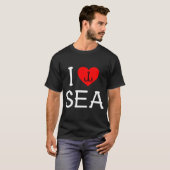 Mädchen fischen Zander T-Shirt (Vorne ganz)