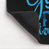 Mädchen fischen zu Angeln Jagd Fischen Mousepad (Ecke)