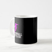 Mädchen Flag Fußball für Kinder Jugend oder Frauen Kaffeetasse (Vorderseite Links)
