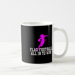 Mädchen Flag Fußball für Kinder Jugend oder Frauen Kaffeetasse